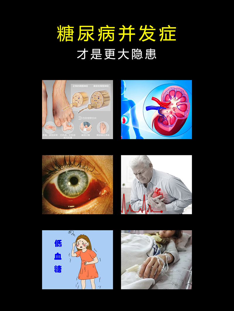 糖尿病并发症的危害