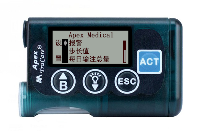 智凯胰岛素泵设置选项